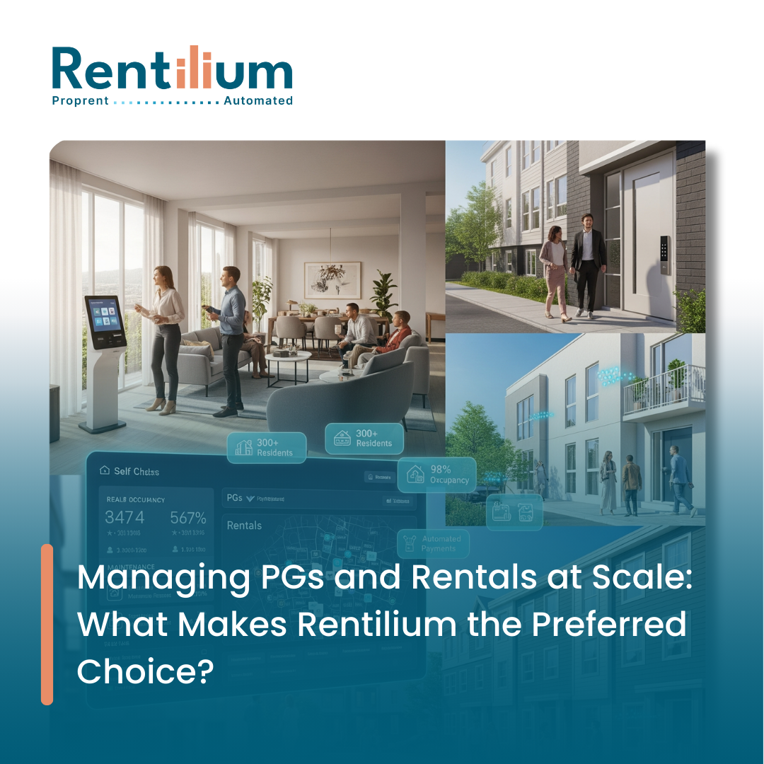 Manage rental properties like PG easier with Rentilium in 2025
