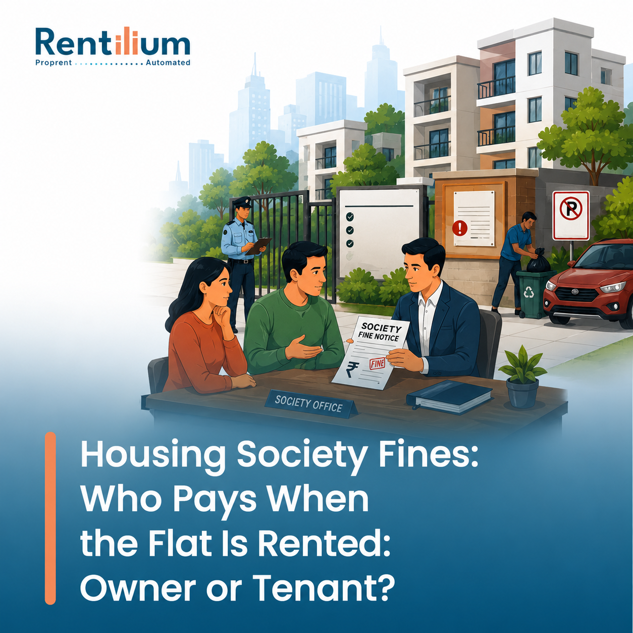 Housing Society Fines: Who Pays When the Flat Is Rented: Owner or Tenant?