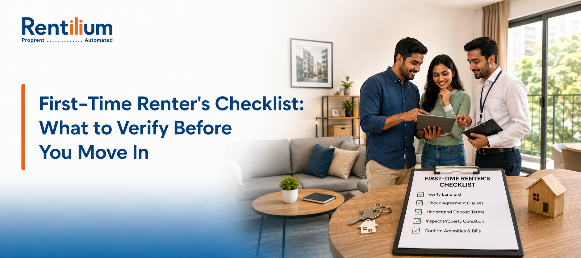 First-Time Renter's Checklist: What to Verify Before You Move In
