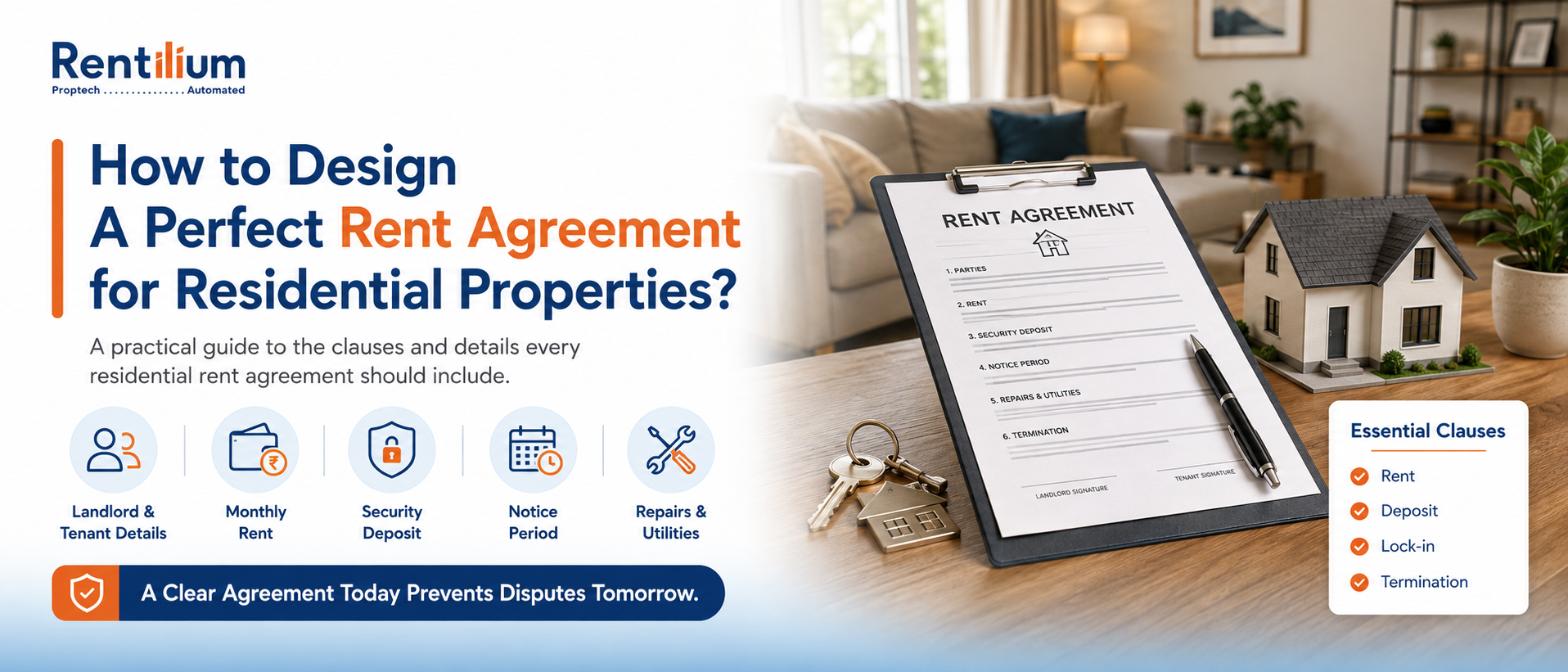 How to Design A Perfect Rent Agreement for Residential Properties?