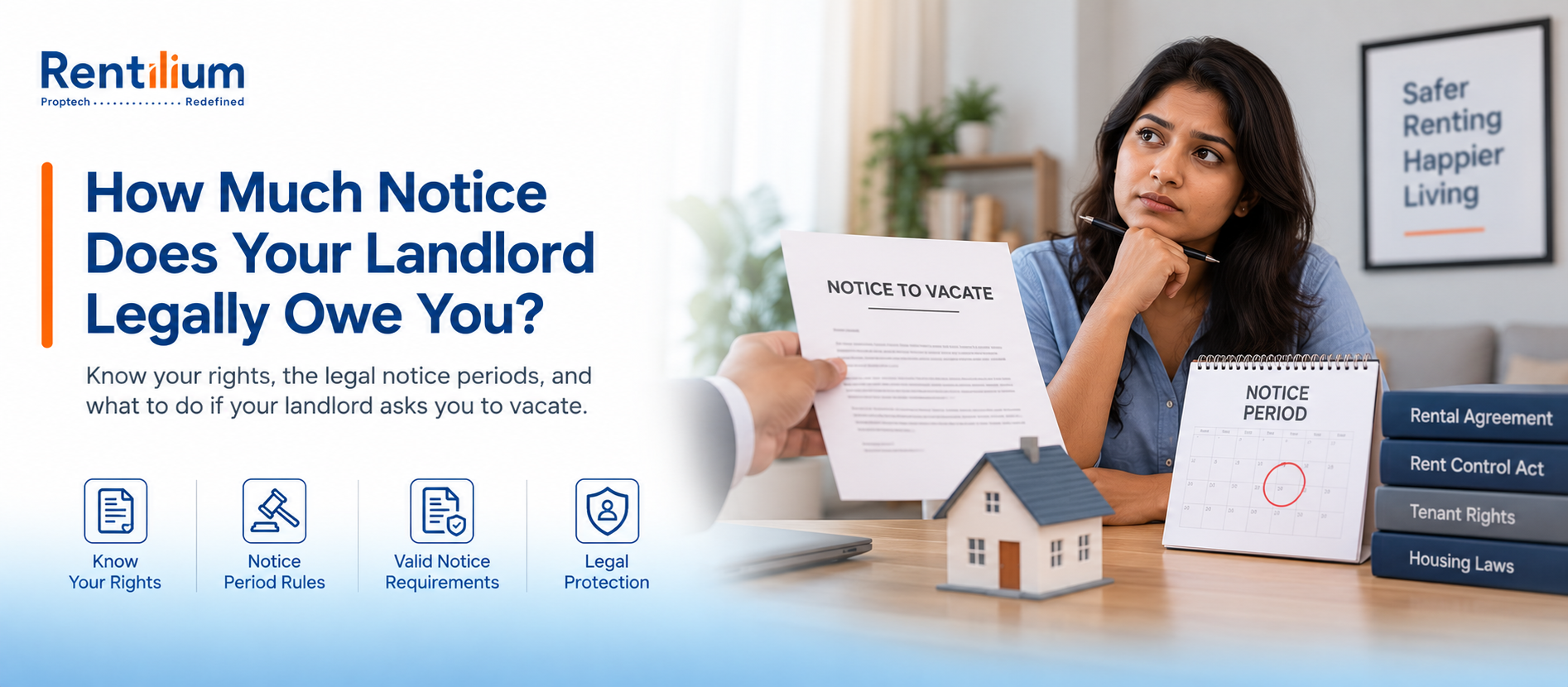 Landlord notice period and tenant rights in India