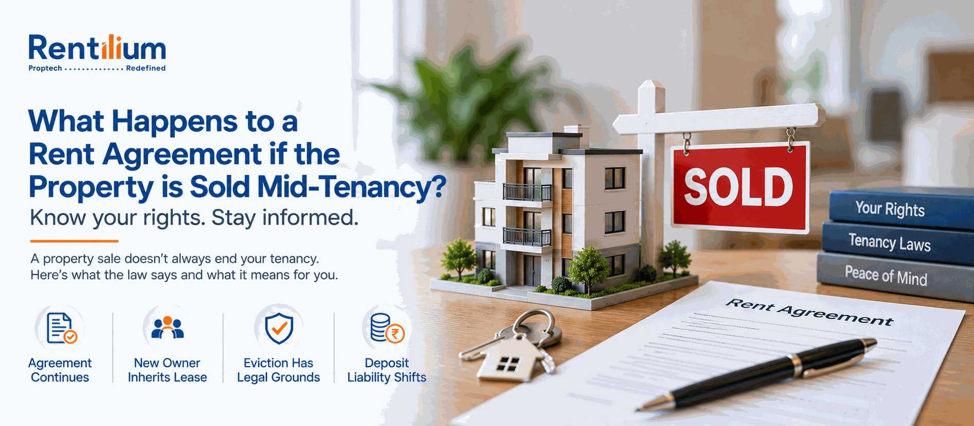 Rental property sold while tenant is still living there