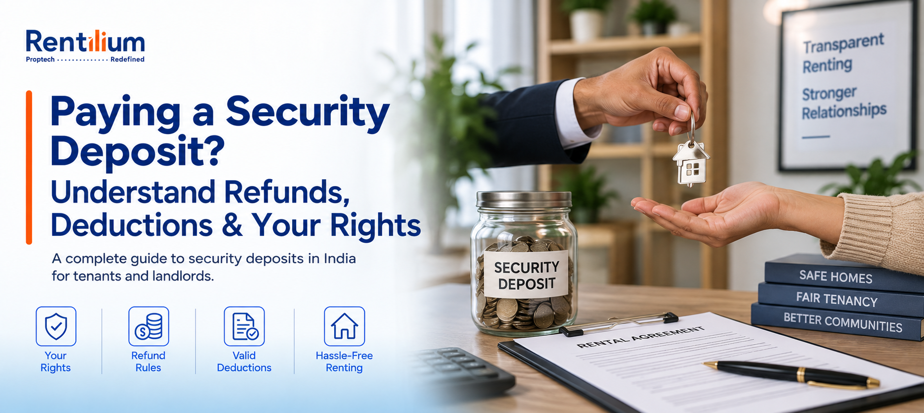 Security deposit rules in India for tenants and landlords